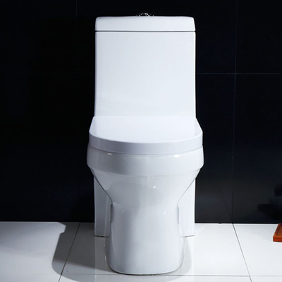 Glasur innerhalb der Porzellan-einteiligen länglichen Toilette für kleinen Raum