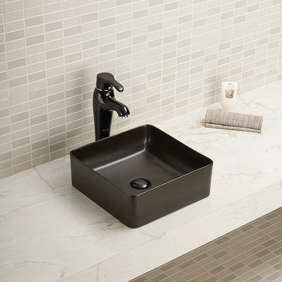 Wiederverwendbare Gegenspitzenbadezimmer-Wannen-quadratische Art nicht verformtes Waschbecken