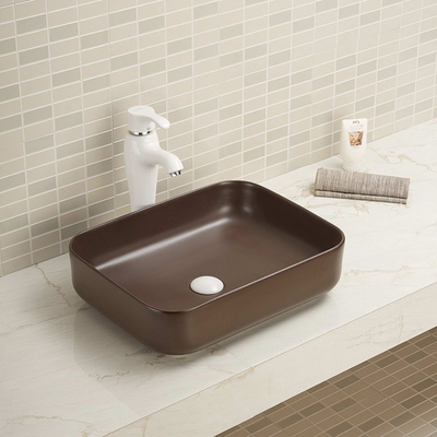 Kein Nähte Countertop-Badezimmer-Wannen-Dichtheits-Entwurfs-rechteckiges Waschbecken