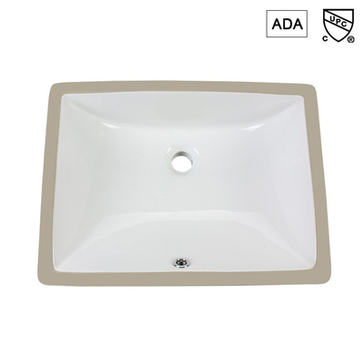 Amerikanisches Standard-Ada Bathroom Sink Corner Commercial-rechteckiges angebracht