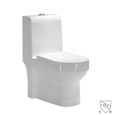 Trösten Sie Toiletten-einteilige Seats der Höhen-CUPC volle umsäumte weiße runde Schüssel