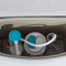 Keramische einteilige glasig-glänzende Oberflächen-1,6 Gpf längliche Toilette der Toiletten-Selbst- Reinigungs-