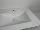 Machen Sie nicht poröses einfaches saubere zur Eitelkeits-Spitzen-Badezimmer-Wannen-weißen Farbe glatt