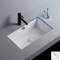 Klassische rechteckige Ada Bathroom Sink With Beveled-Ränder und saubere Geometrie