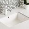 Kein keramisches dekoratives Waschbecken Dots Undermount Ada Bathroom Sinks