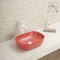 Feste Gegenspitzenbadezimmer-Wannen-weiße Matt Glaze Color Ensure Smooth-Oberfläche