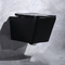 8cm kompakte Wohnwand-quadratisches Hotel Wand-Hung Toilet Black Flush Fors 2x4