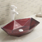 Unregelmäßige Schiff-Art Diamond Counter Top Bathroom Sinks 70cm CUPC