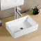 Waschbecken integrierte einfaches instandzuhalten und saubere rechteckige Porzellan-Badezimmer-Wanne