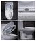 Toiletten-Komfort-Höhen-längliches Hotel-Badezimmer 28inch Siphonic einteilige