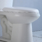 Verlängertes Handelstoiletten-Weiche 2-teilige Toilette Watersense schloss pp.-Sitz
