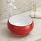 Oval über Gegenbecken-handgemachte keramische Wannen-gesundheitlichem Becken-Badezimmer