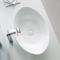 Beständig die Gegenspitzenbadezimmer-Wanne erhitzen, die Kratzer-Waschbecken-ovale Form abbricht