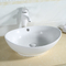 Beständig die Gegenspitzenbadezimmer-Wanne erhitzen, die Kratzer-Waschbecken-ovale Form abbricht