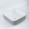 Dichtheits-Quadrat-keramisches Badezimmer sinken keine Nähte Retro- Grey Wash Basin