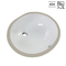 Weißer moderner ovaler keramischer 15 Zoll Ada Bathroom Sinks Undermount Troughs