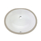 Weißes schwarzes ovales nominales Ada Bathroom Sink Wall Hungs-Cupc nach innen glasiert