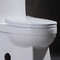 Einteiler verlängerte umsäumte Toilette 1,6 weiße Spültoilette Gpf Siphonic