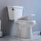 Stückkommode Ruhe-Verlangsamungs-Abdeckung der westlichen zweiteiligen Toilette doppelte