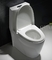 Länglicher rechter Einteiler Höhe des amerikanischen Standards ringsum Toiletten-Schüssel 1,6 gpf