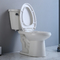 Länglicher Vertrag Ada Toilet 19 Zoll leistungsfähiger Durchschlags-Aussaugheber-Standardhöhen-