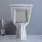 Länglicher Vertrag Ada Toilet 19 Zoll leistungsfähiger Durchschlags-Aussaugheber-Standardhöhen-