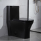 Bidet umsäumter Toilette amerikanischer Standard verlängerte schwarze Komfort-Höhe