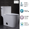 Toiletten-Schüssel-1-teilige super ruhige Kommode-starke Spülungsrunde IAPMO CUPC